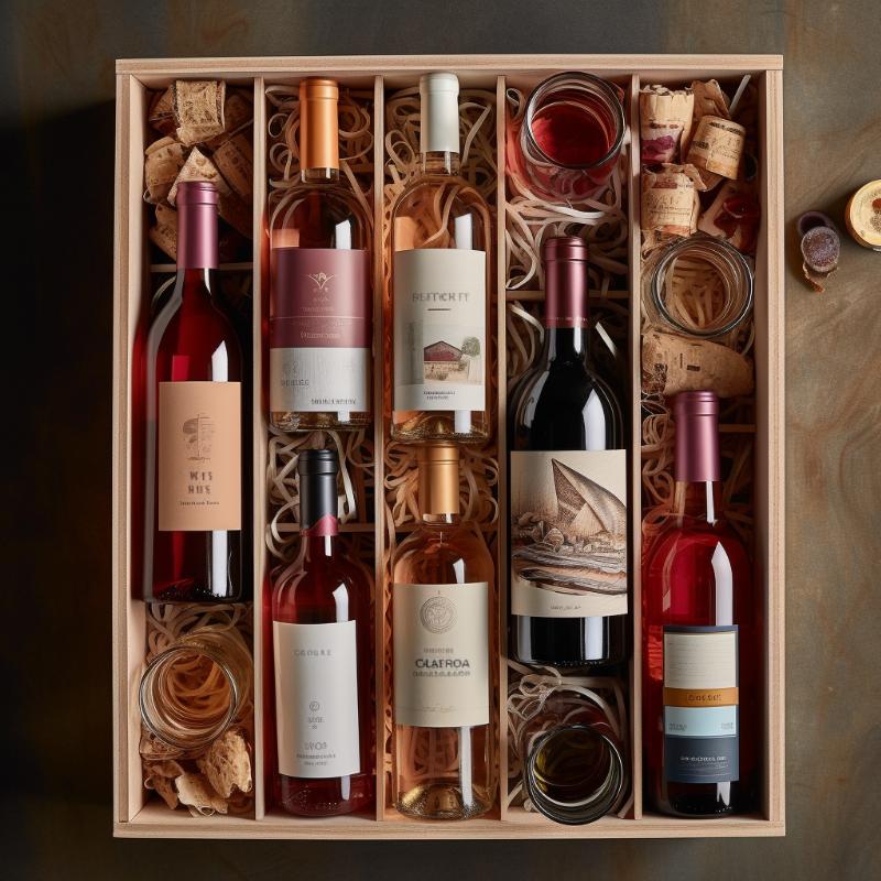 Une box de vin peut être composée de chaque couleur